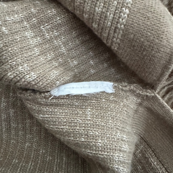 Gymshark PAUSE KNITWEAR LONG SLEEVE TOP Grey Brown Green GS Medium - Picture 12 of 13